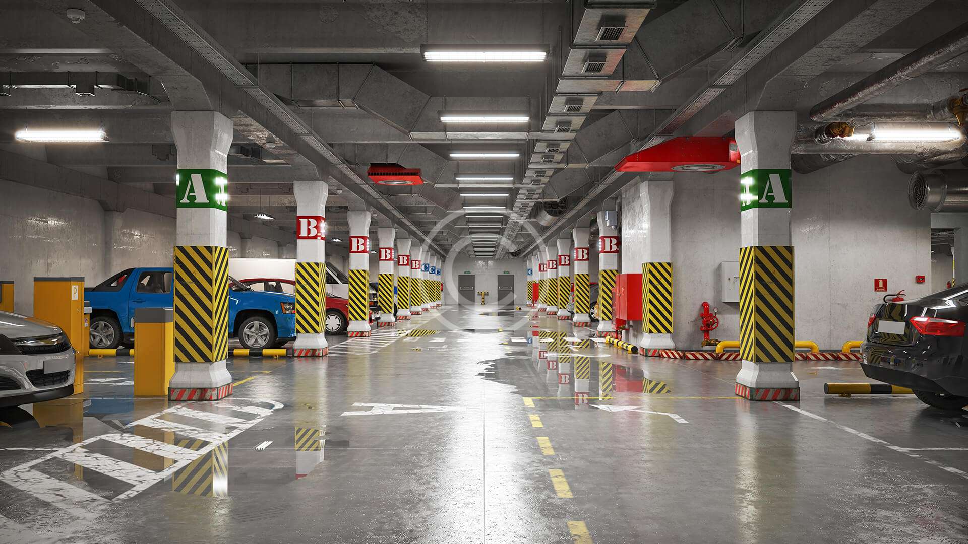 Underground parking